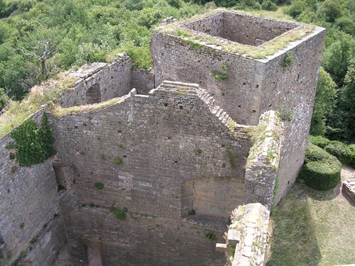 Castle of Brancion Préau Tower