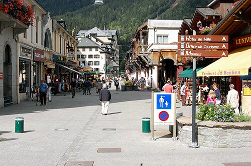 rue Passante in Chamonix