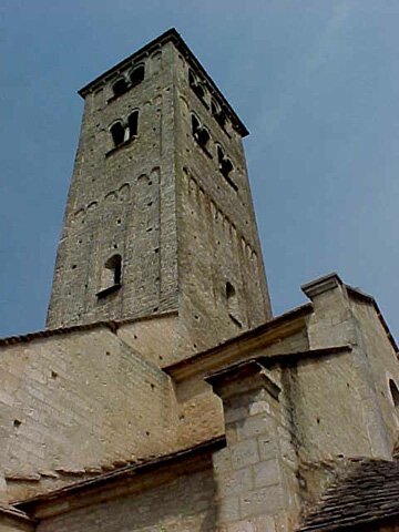 Chapaize bell tower.