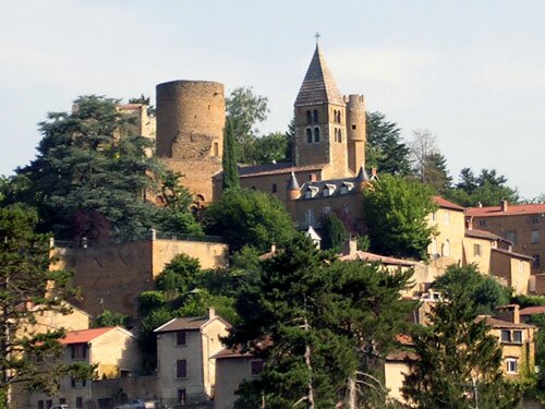 Chatillon d'Azergues Castle and Church