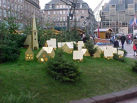 Strasbourg Christmas Market - Place Kleber by Christmas Tree