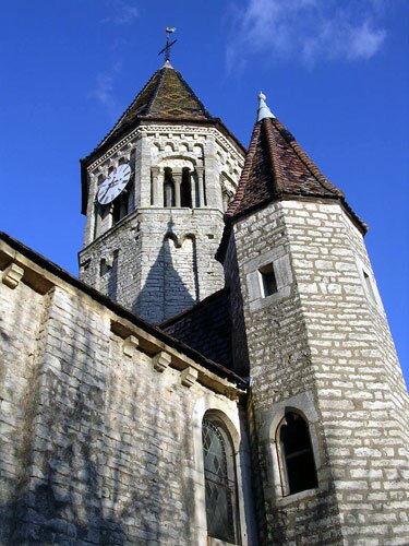 Clessé Romanesque Church Towers