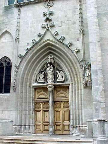 Church Notre Dame in Dole France