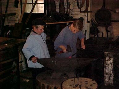 Blacksmith's workshop