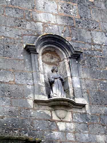 Saint Genest Church Statue