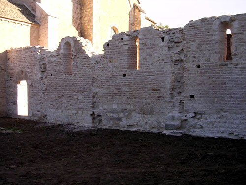 Romanesque Church Wall