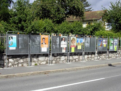Candidates Posters for the French Legislative Elections 2007