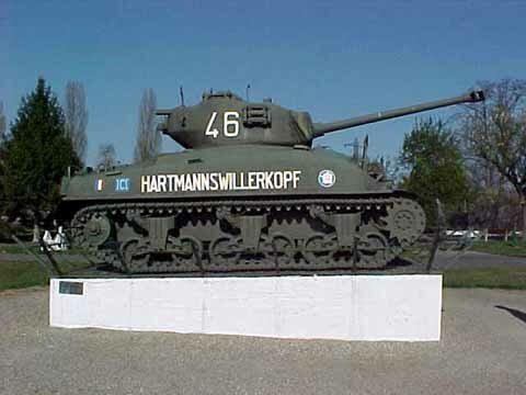 Hartmannswillerkopf tank - now called Vieil-Armand