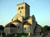 Malay Notre-Dame Romanesque Church in Southern Burgundy
