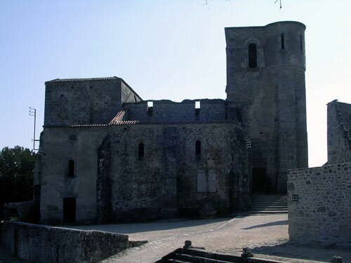 Photo of the Church in Oradour-sur-Glane.