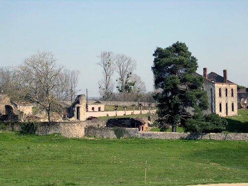 Photo of the Village of Oradour-sur-Glane.