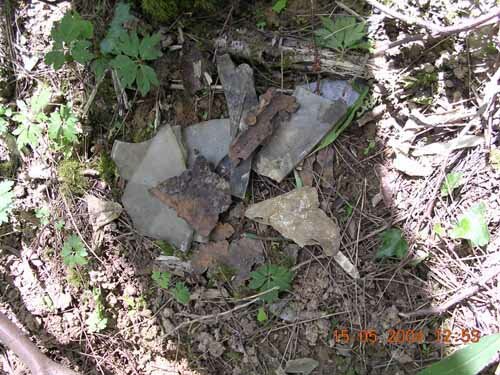 B-26 Crash Site Wreckage