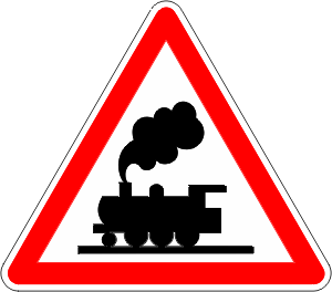 Railroad Crossing (without gate)
