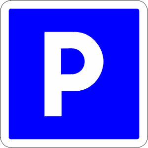 French sign for Parking Lot