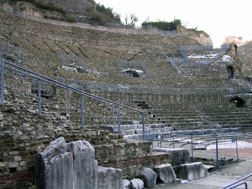 Roman Theater Stage Left