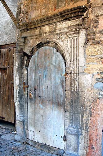Renaissance Door in Saint Gengoux le National