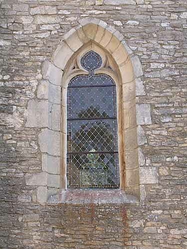 Sennecey-le-Grand Romanesque Church Window