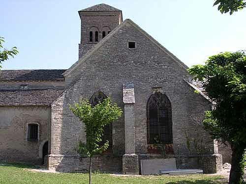 Sennecey-le-Grand Romanesque Church Side View