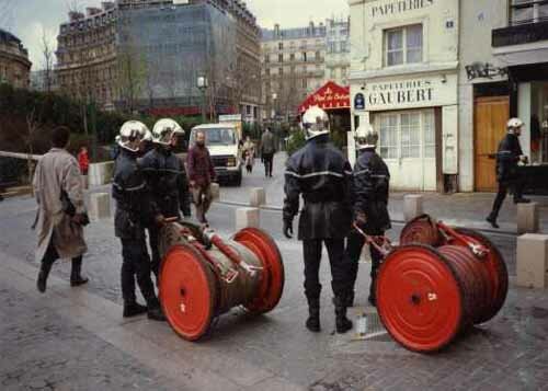 Firemen in Paris