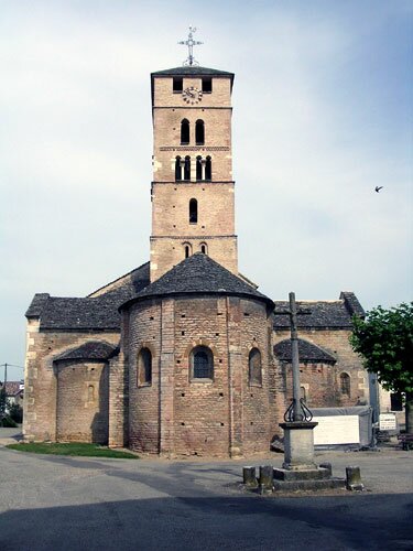 Uchizy Romanesque Church