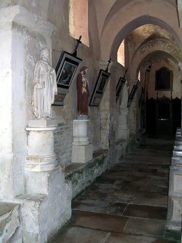 Romanesque Half-Barrel Vaulting