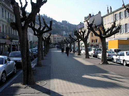 Vienne France Pedestrian Walkway