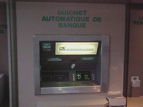 French ATM.