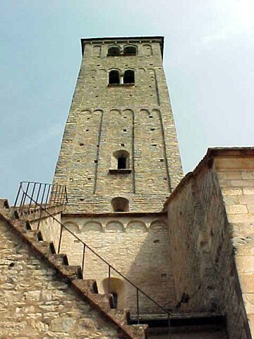 Chapaize bell tower.
