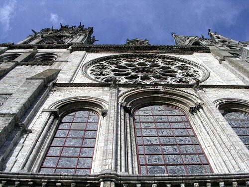 Front View Chartres Cathedral