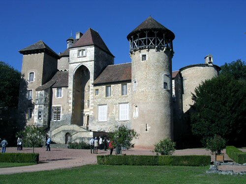 Château de Sercy Front View