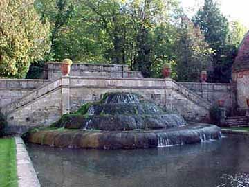 Abbaye de Fontenay Fountain