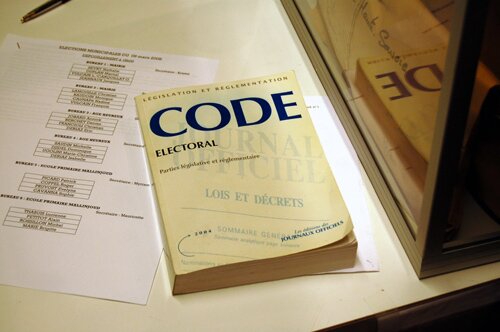 French Election Code Book