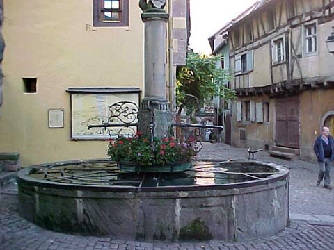 Fountain in the village