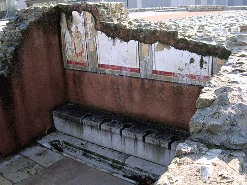 France Gallo-Roman Public Toilets