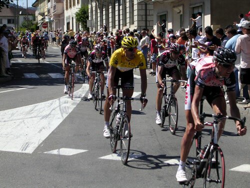 Tour de France in La Roche sur Foron