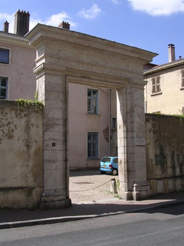 This is a photo of the Hôtel de Messimy in Trévoux France.